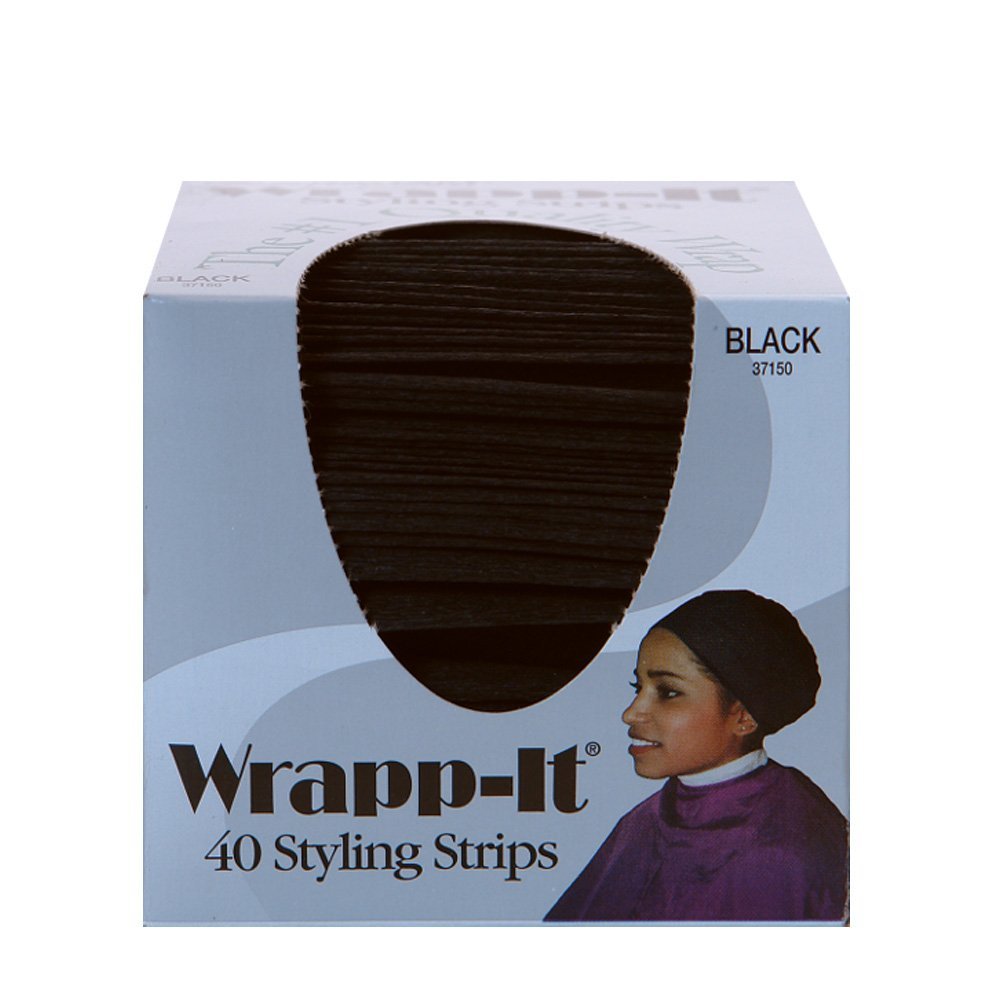 Wrapp-It Styling Strips for Natural Hair Wrap and Molded Styles by  Beauty (40 Strips)
