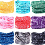 Headband Neck Gaiter Head Wrap Headwear Face Mask Magic Scarf Bandana for Men and Women