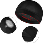 6Pcs Wave Cap for Men Silky Durags Elastic Band Wave Caps for 360 540 720 Waves Soft Breathable Satin Durag Unisex Adults Kids Skullies Beanies Hats Shower Cap