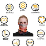 Headband Neck Gaiter Head Wrap Headwear Face Mask Magic Scarf Bandana for Men and Women