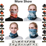 Headband Neck Gaiter Head Wrap Headwear Face Mask Magic Scarf Bandana for Men and Women