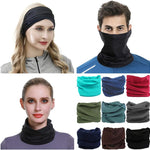 Headband Neck Gaiter Head Wrap Headwear Face Mask Magic Scarf Bandana for Men and Women