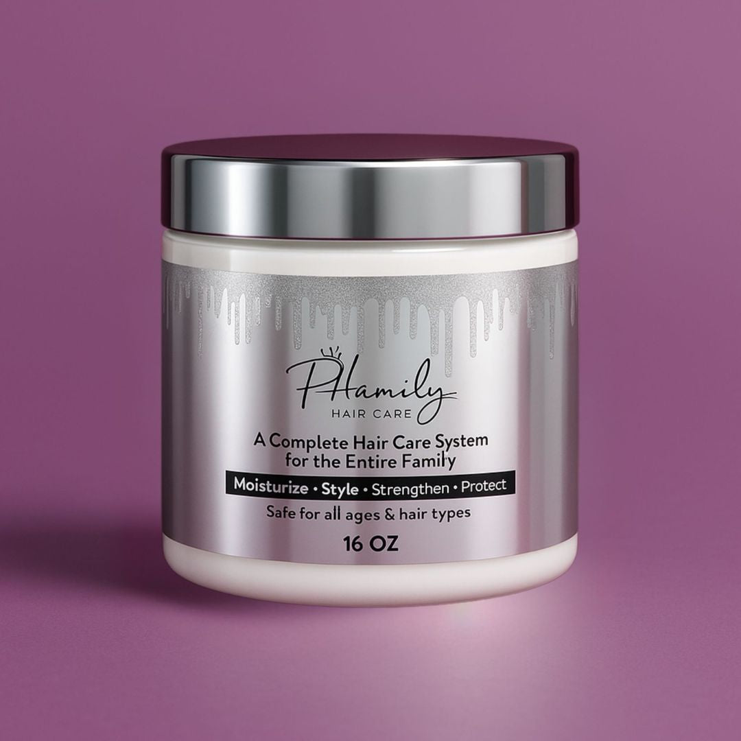 The complete hair care system in a jar 