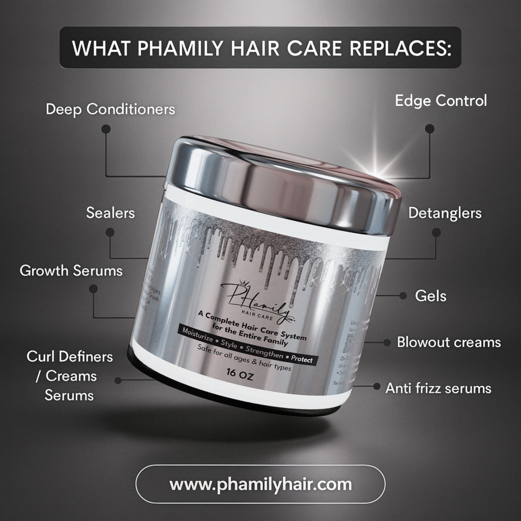 NEW PHamily Hair Care – Accelerated Growth & Repair Formula (16 oz)