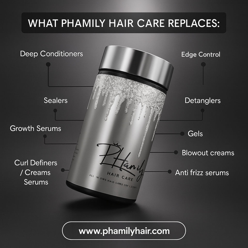PHamily Hair Care – The Original All-in-One Moisturizer & Styler (32 oz)