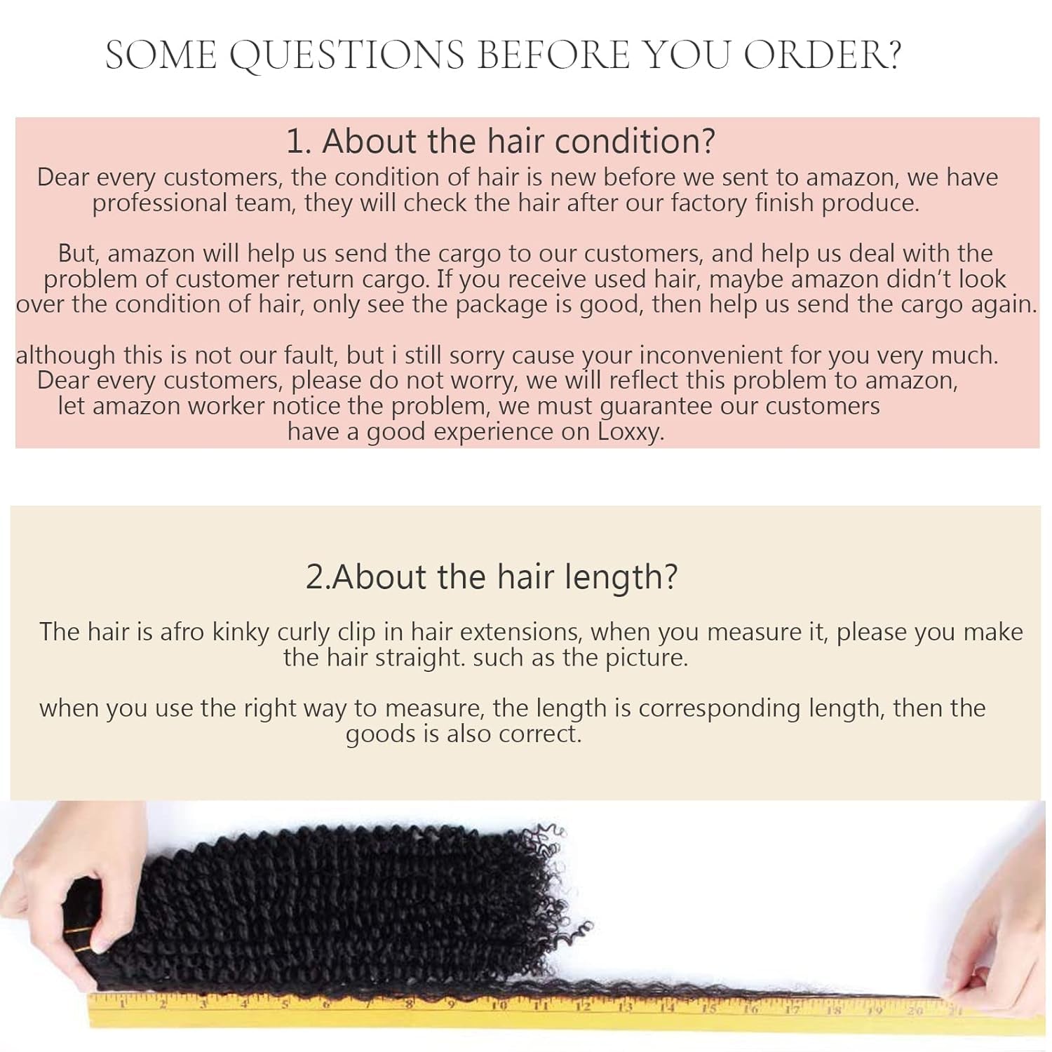 Ombre Curly Clip in Hair Extensions 4B 4C Afro Kinkys Curly Hair Extensions Clip in for Black Women 8A Virgin Natural Human Hair Full Head Kinky Hair Clip Ins Two Tone Ombre 120G #1B/99J AC 14Inch