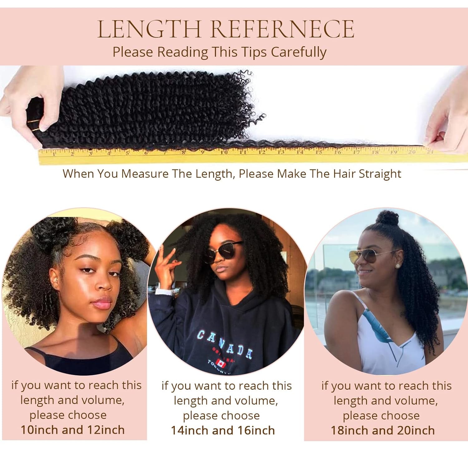 Ombre Curly Clip in Hair Extensions 4B 4C Afro Kinkys Curly Hair Extensions Clip in for Black Women 8A Virgin Natural Human Hair Full Head Kinky Hair Clip Ins Two Tone Ombre 120G #1B/99J AC 14Inch