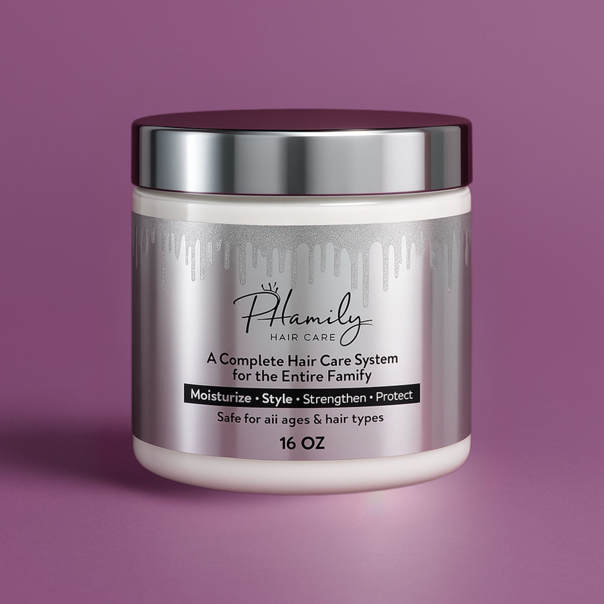 NEW PHamily Hair Care – Accelerated Growth & Repair Formula (16 oz) - PHamily Hair Care 