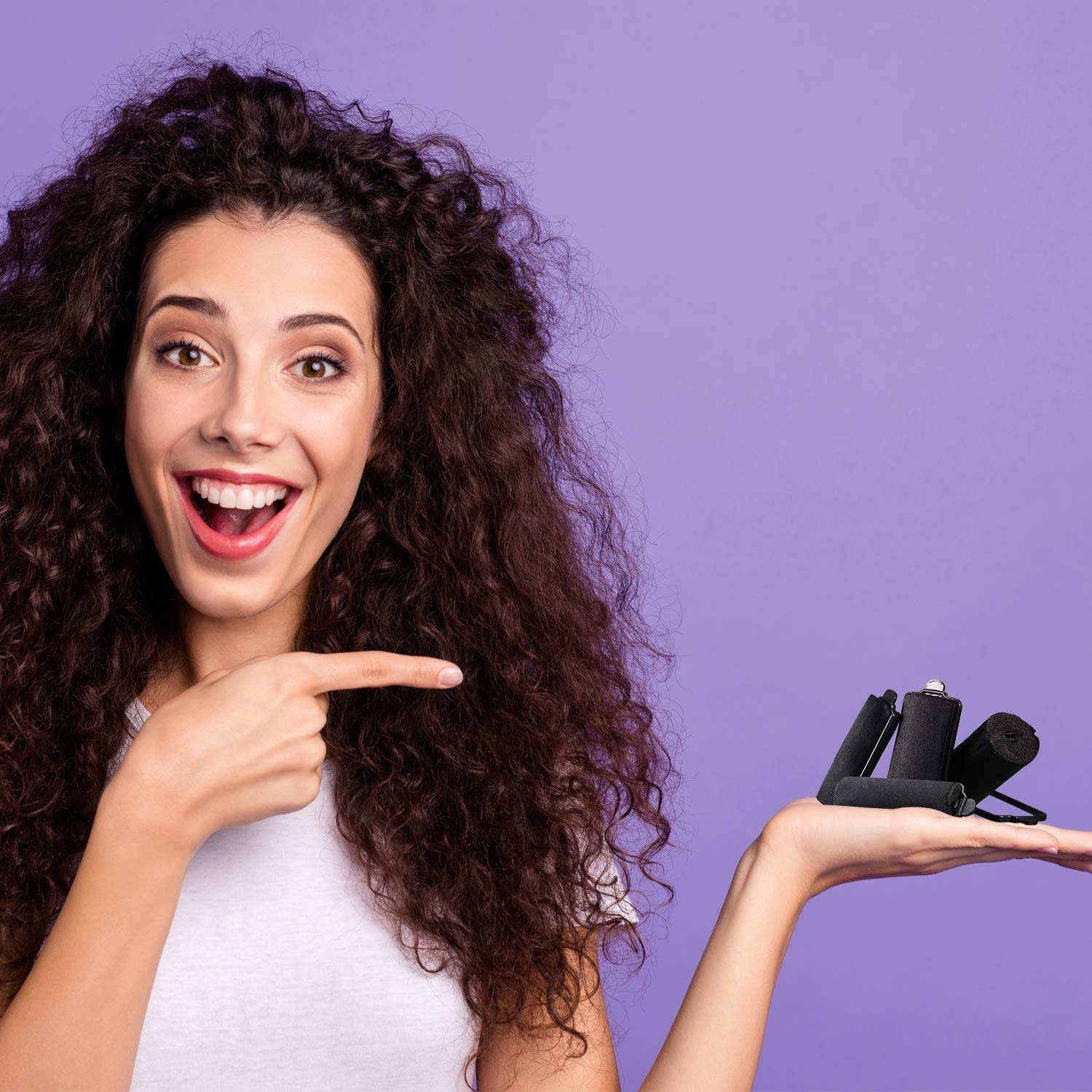 40 Pieces Sponge Hair Rollers