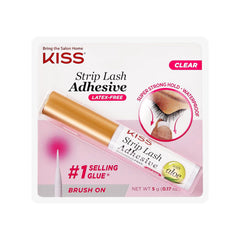 Strip Lash Adhesive, Lash Glue, 24Hr Strip Eyelash Adhesive, Clear, Includes Lash Adhesive, Long Lasting Wear, Can Be Used with Strip Lashes and Lash Clusters