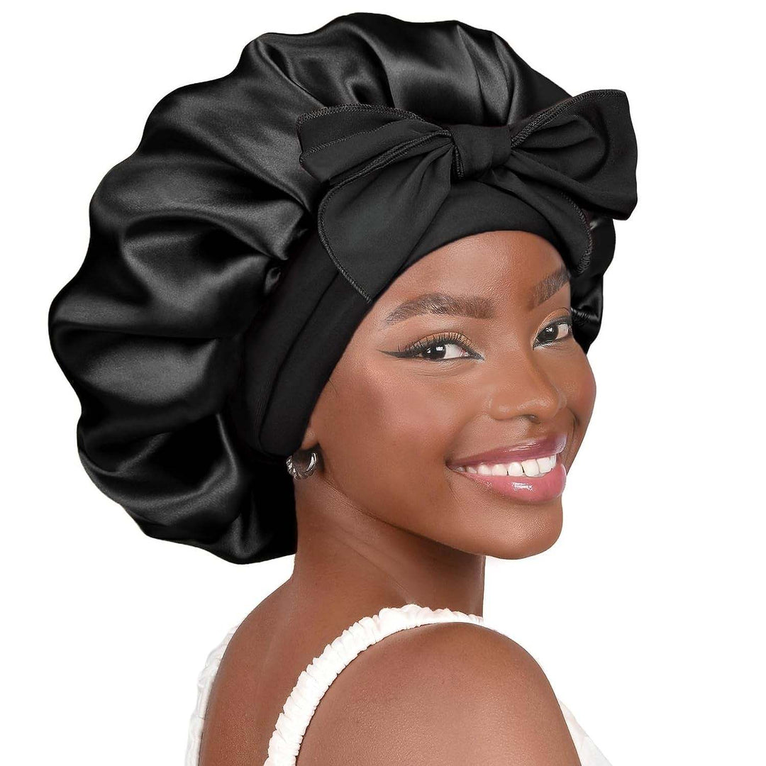 Braided Hair Long Bonnet For Braids PHAMILY Satin Bonnet Silk