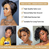 Pixie Cut Wigs 