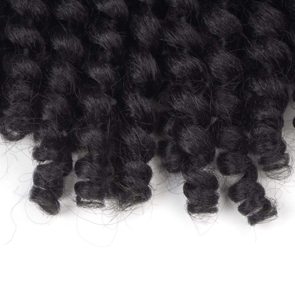 Wand Curl Crochet Hair 8Inch 3Pcs/Pack Jamaican Bounce Synthetic Crochet Twist Braids Hair Extension